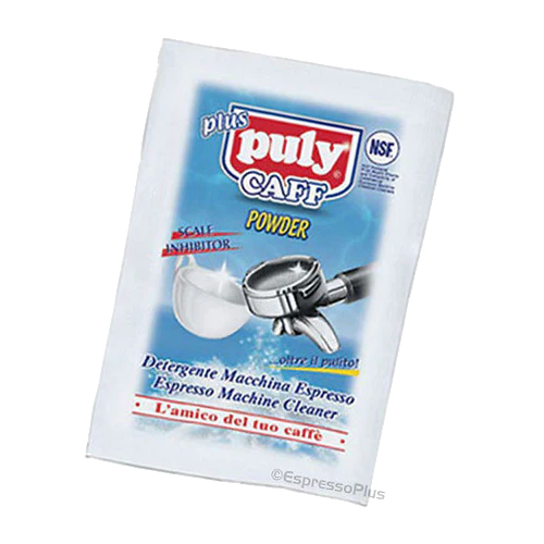 שקית אבקה לניקוי שומנים במכונת האספרסו של Puly