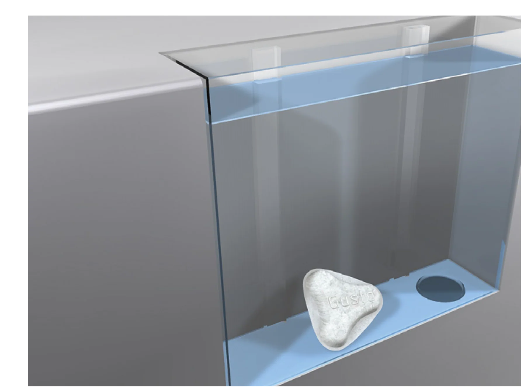 פילטר מרכך מים טבול סופח אבנית בריטה 250 Brita AquaGusto - Image 3