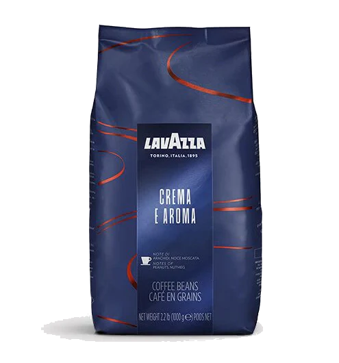 1 ק"ג פולי קפה לוואצה קרמה אי ארומה Lavazza Crema E Aroma