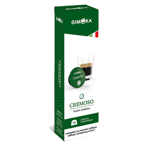 10 קפסולות Gimoka Cremoso תואמות קפיטלי