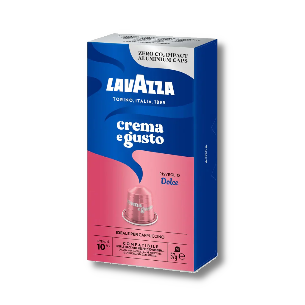 10 ืงืคืกืืืืช Lavazza Crema e Gusto Dolce ืชืืืืืช ื ืกืคืจืกื - Image 2