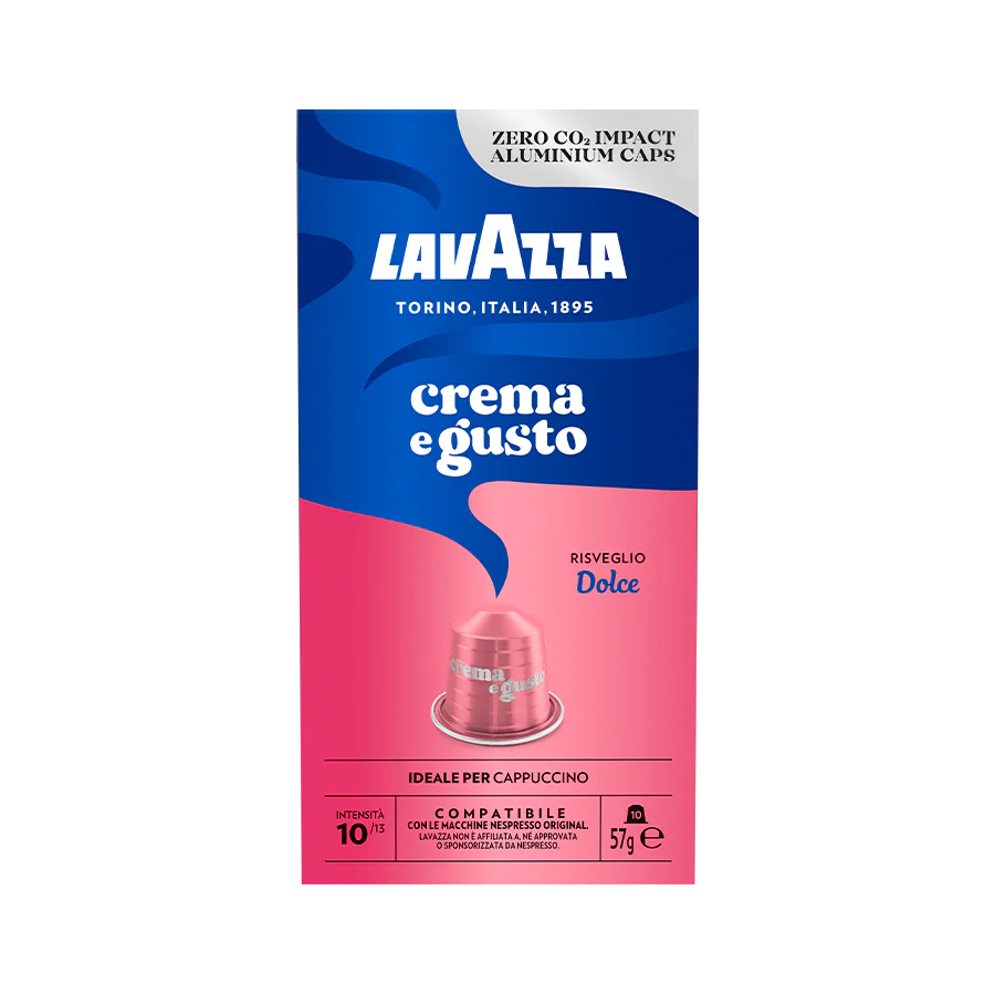 10 ืงืคืกืืืืช Lavazza Crema e Gusto Dolce ืชืืืืืช ื ืกืคืจืกื - Image 3