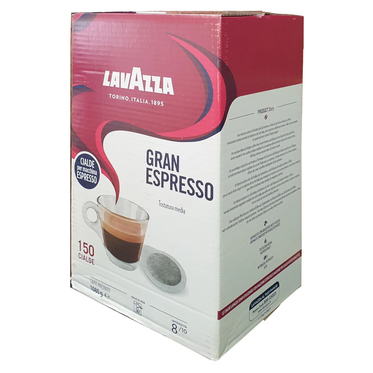150 ืคืืืื ืืืืืฆื - Lavazza Gran Espresso