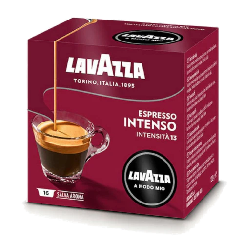 16 ืงืคืกืืืืช INTENSO ืฉื Lavazza Amodo-Mio ืืงืืจืืืช