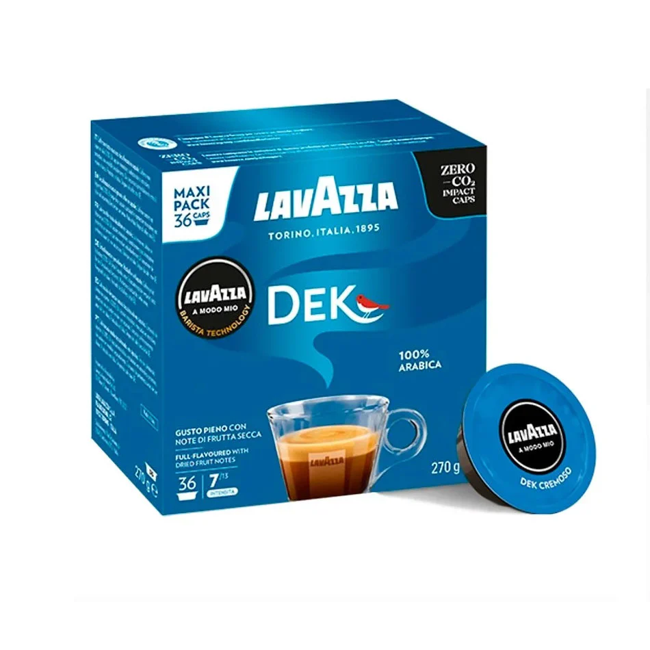 36 ืงืคืกืืืืช ื ืืื ืงืคืืื Lavazza Amodo-Mio DEK ืืงืืจืืืช - Image 3