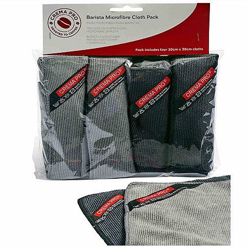 ืืืืืช 4 ืืืืืืช ืืืงืจืืคืืืืจ - CREMA PRO BARISTA MICRO CLOTH