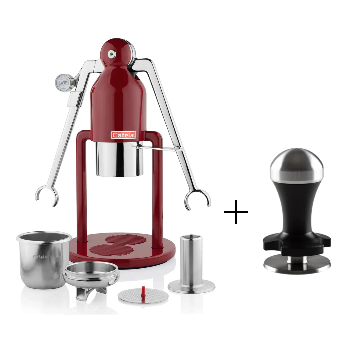 הרובוט של קפהלט בצבע אדום - Cafelat Barista Robot Red - Image 2