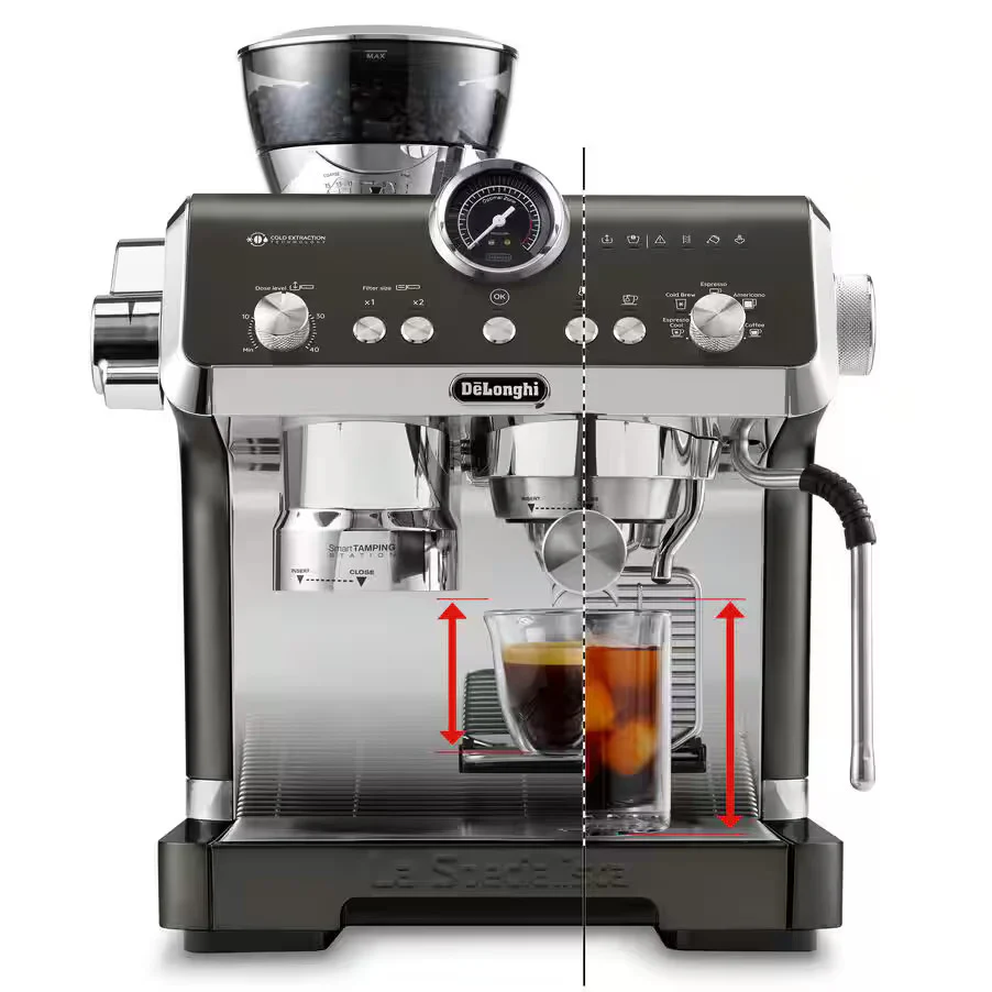 מכונת הקפה השחורה De'Longhi La Specialista Opera EC9555.BK - Image 2
