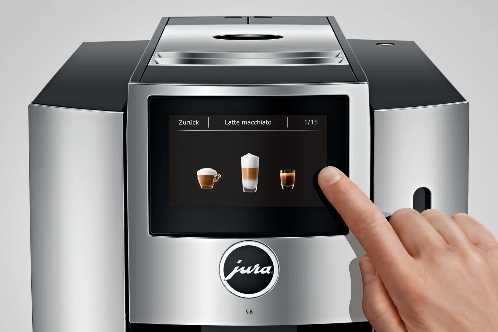 מכונת אספרסו Jura S8 כרום דור 2 - Image 4