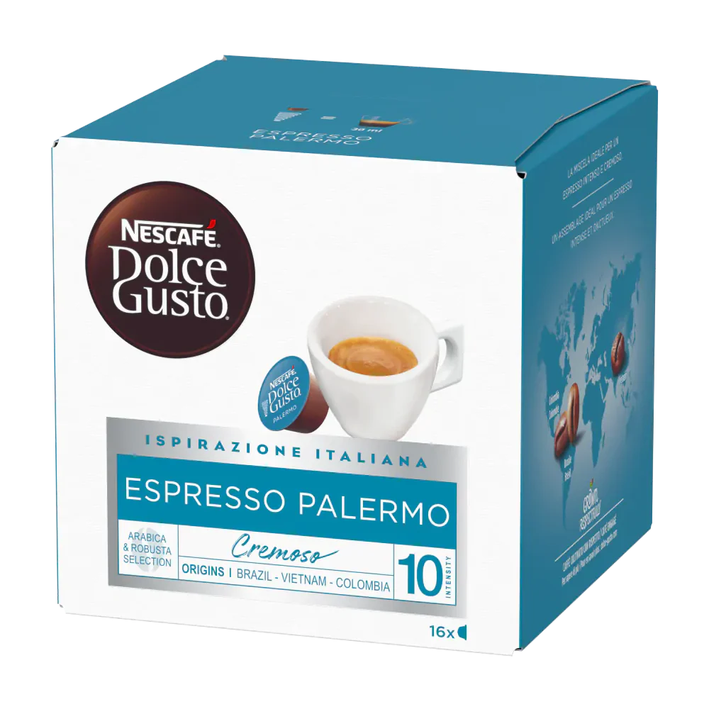 16 קפסולות פלרמו של Nescafe דולצ'ה גוסטו - Image 2