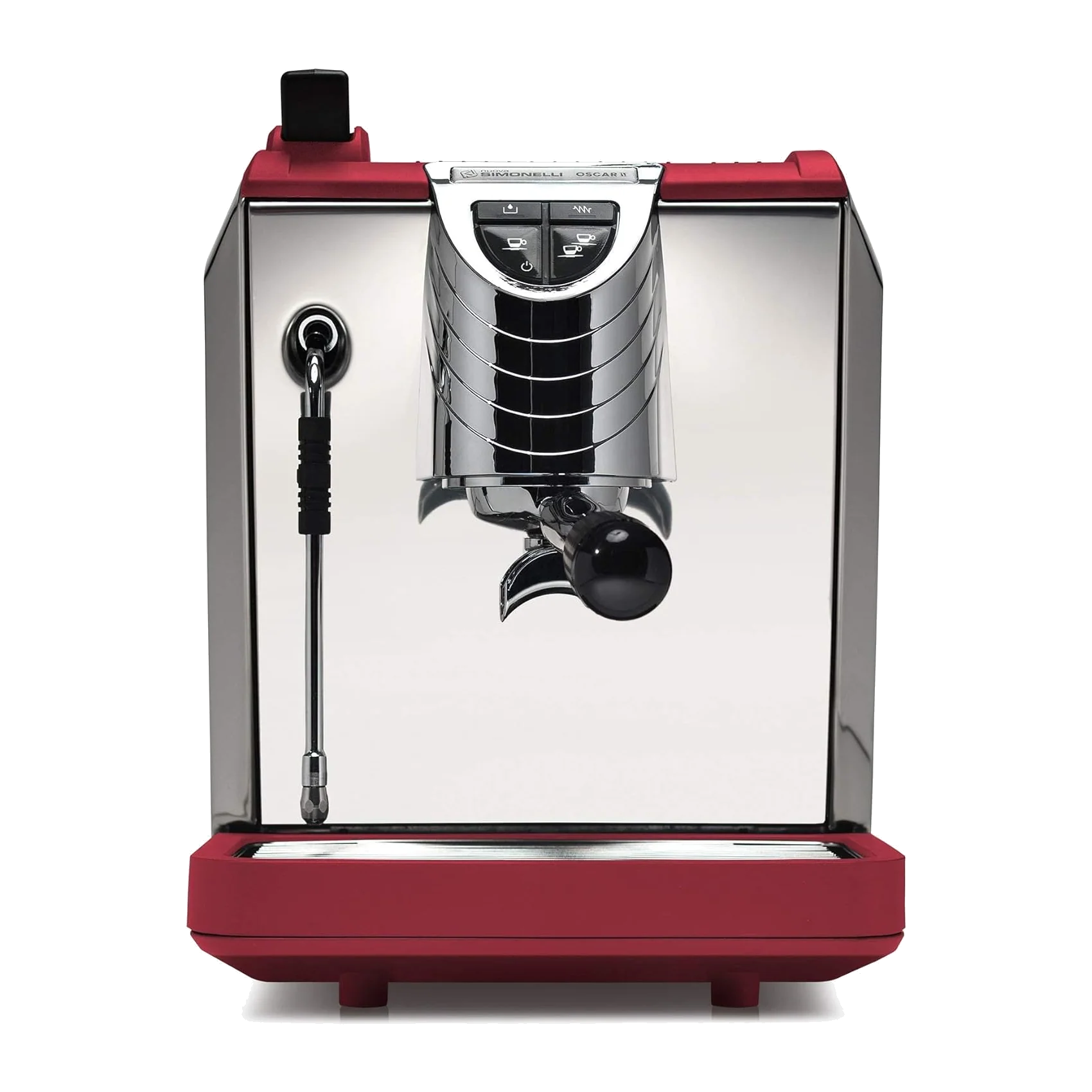 מכונת אספרסו מקצועית אדומה Nuova Simonelli Oscar II מתצוגה - Image 2
