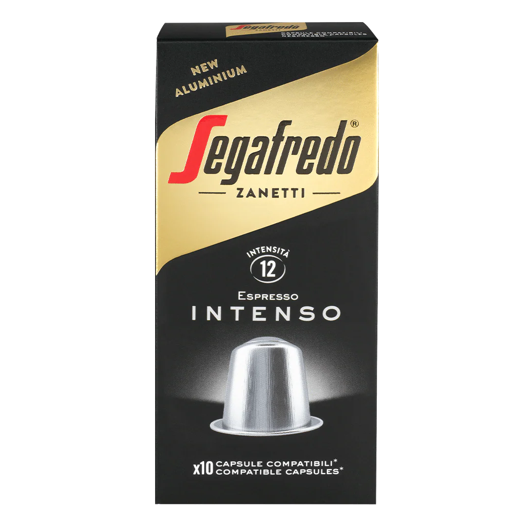 10 ืงืคืกืืืืช ืืืืืื ืืื Segafredo INTENSO ืชืืืืืช ื ืกืคืจืกื