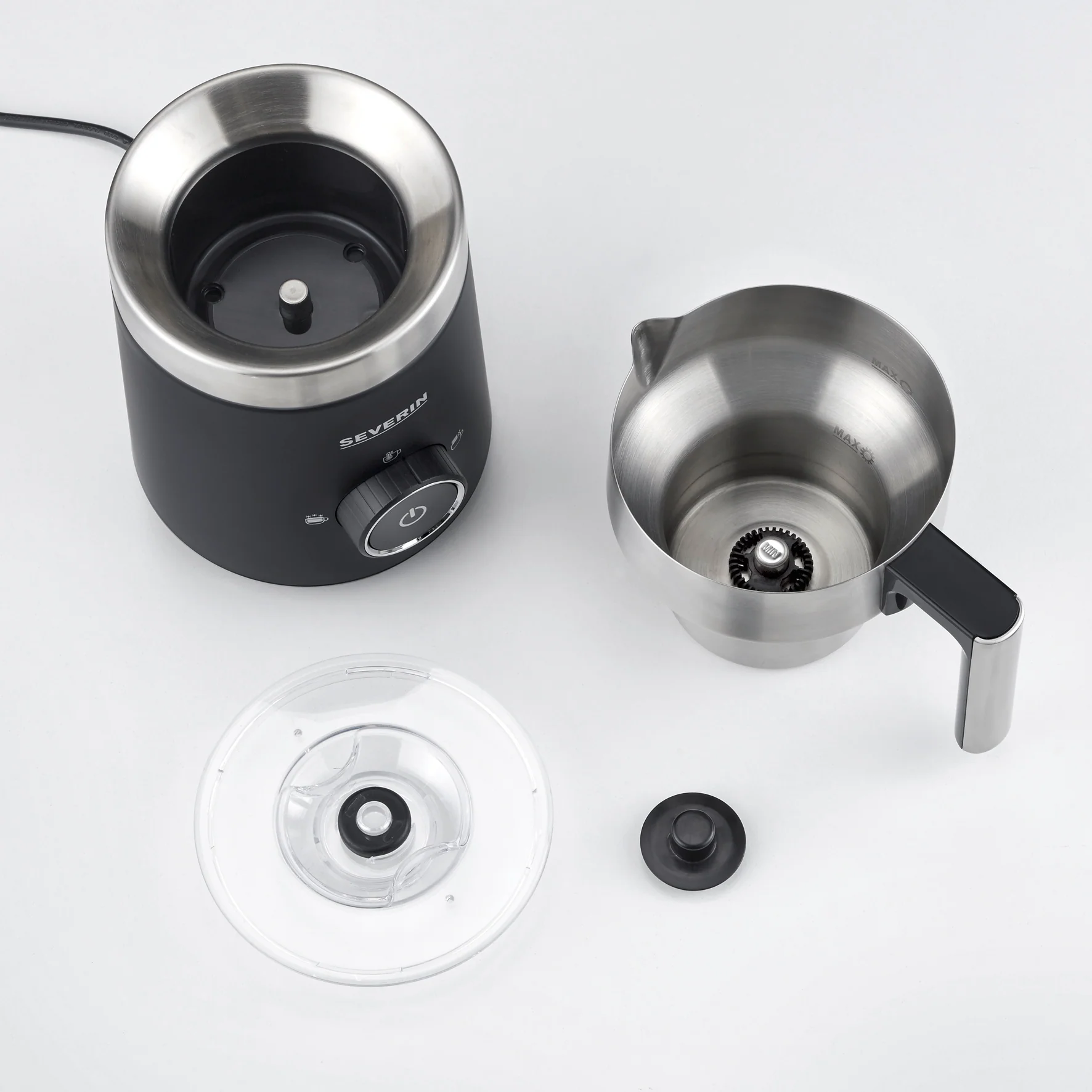 מקציף חלב שחור Severin SM3585 500 ml - Image 7